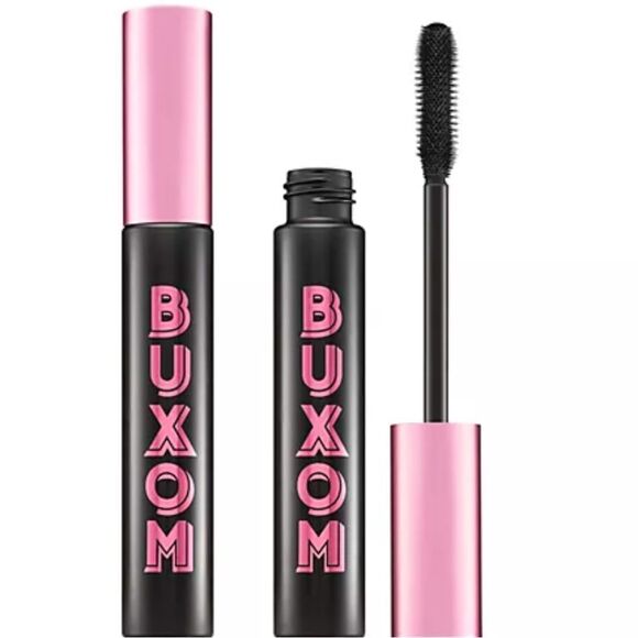 2 Buxom Full-Size Lash Volumizing Mascara Blackest Black New - Picture 1 of 8